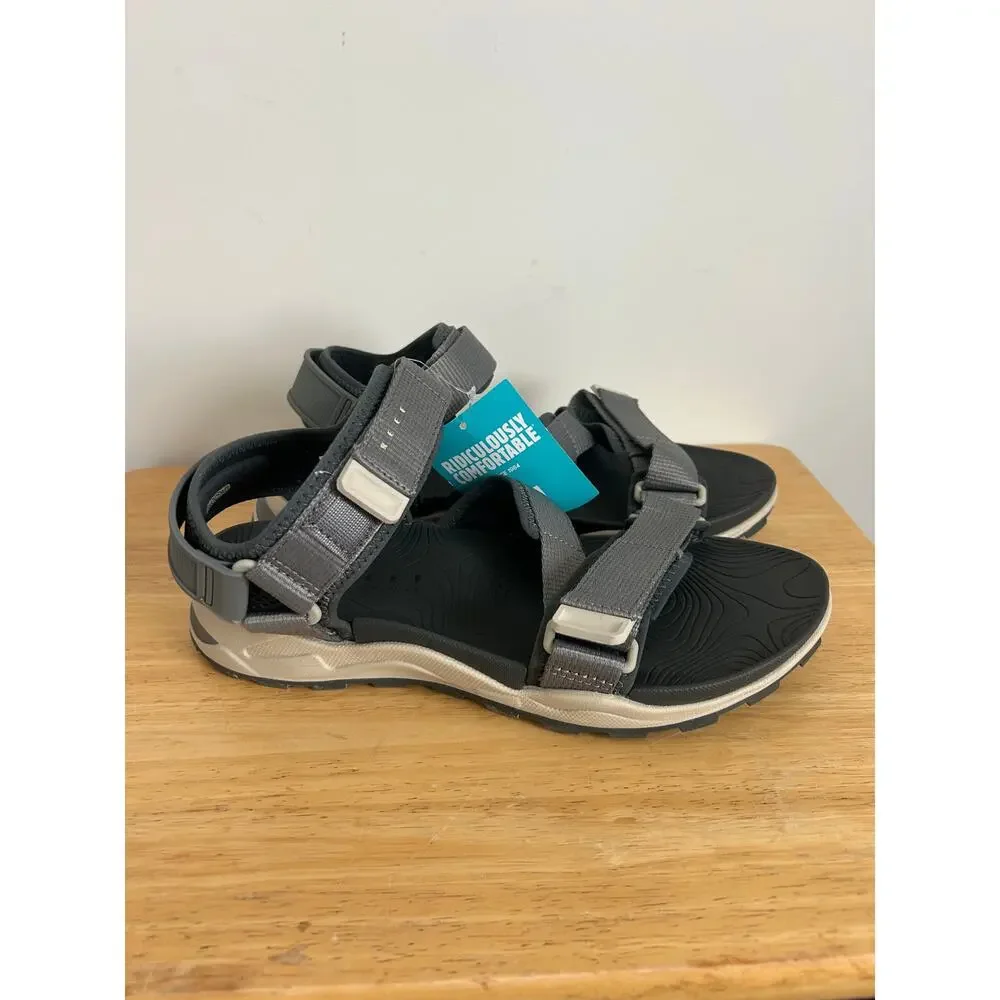 Reef Cross-Shore Sandals, Mens Size 13 NWT Gray/Tan